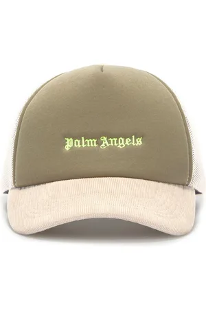 Palm Angels Logo-embroidered trucker cap