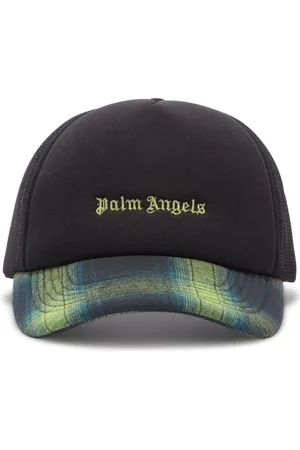 Palm Angels Logo-embroidered trucker cap