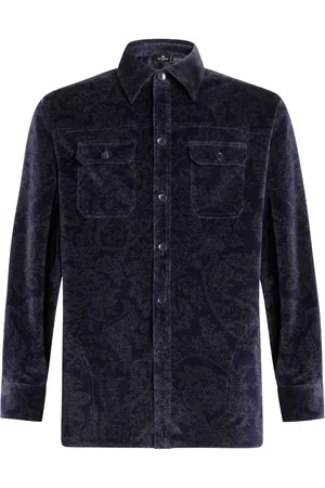 Etro Jacquard chenille overshirt