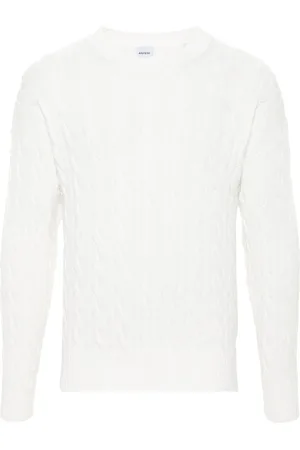 Aspesi Cable-knit cotton jumper