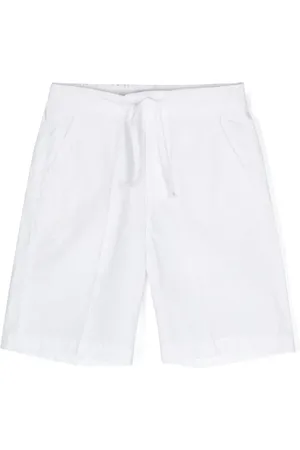 Paolo Pecora Drawstring cotton shorts
