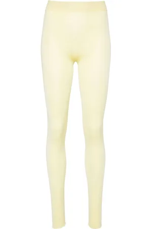Fabiana Filippi High-waist ribbed-knit leggings