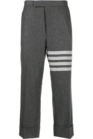 Thom Browne Low-rise drop-crotch tailored trousers