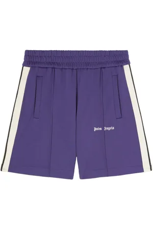 Palm Angels Logo-print track shorts