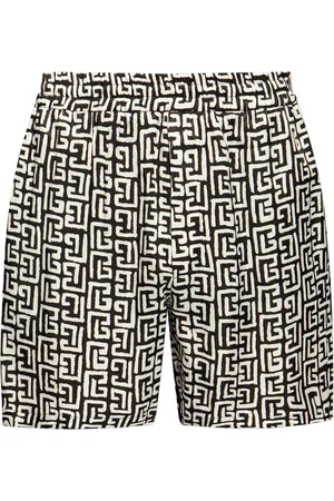 Balmain 4G-print deck shorts