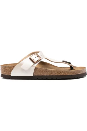 Birkenstock Gizeh leather slippers