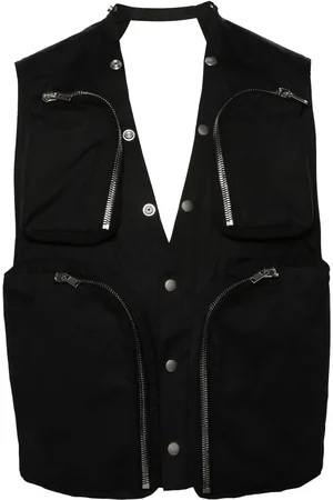 Rick Owens Cut out-detail vest