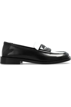 The Attico Amanda two-tone leather loafers