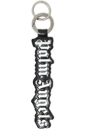 Palm Angels Logo-embossed key ring