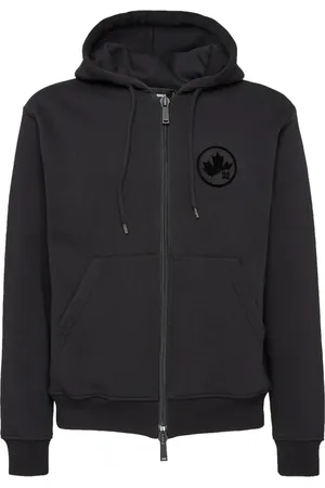 Dsquared2 Maple Leaf zip-up hoodie