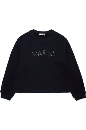 Marni Bead embellished cotton swearshirt