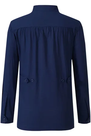 SHANGHAI TANG Button-up cotton jacket