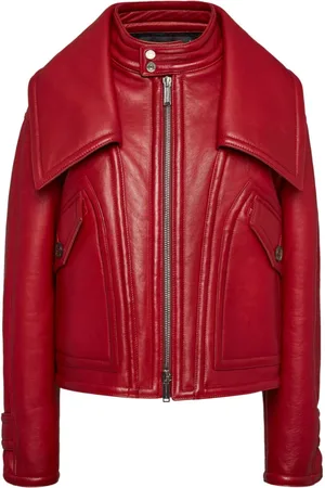 Dsquared2 Zip-up leather jacket