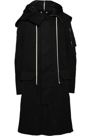 Rick Owens Hooded padded coat