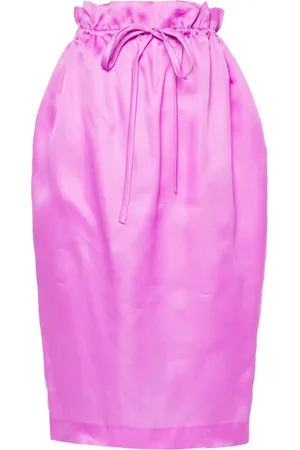 Khaite The Ember silk skirt