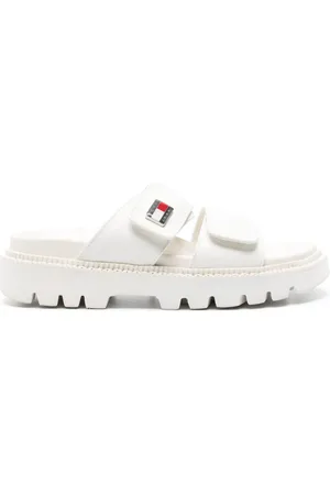 Tommy Hilfiger Logo-plaque padded sandal