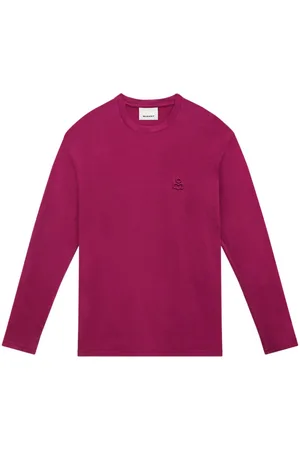 Isabel Marant Aloni logo-embroidered T-shirt