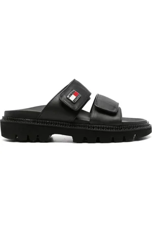 Tommy Hilfiger Logo-plaque padded sandal