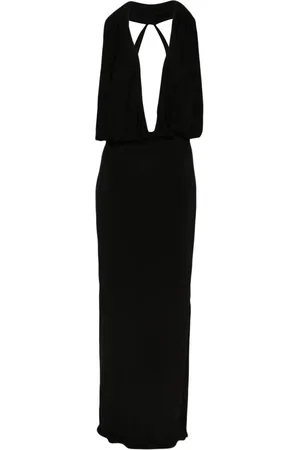 MAGDA BUTRYM Open-back jersey gown