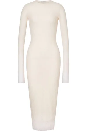 Serafini Layered lace midi dress