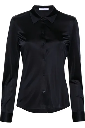 Helmut Lang Classic-collar jersey shirt