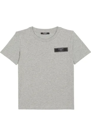 Balmain Logo-appliqué T-shirt