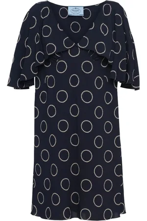 Prada Printed mini-dress