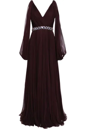 Jenny Packham Rapture cold-shoulder gown