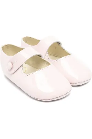 PèPè Amy patent leather crib shoes