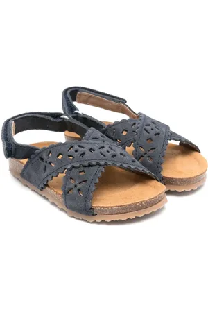 PèPè Cut-out suede sandals