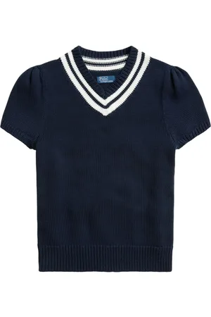 Ralph Lauren Short-sleeve cotton knit top