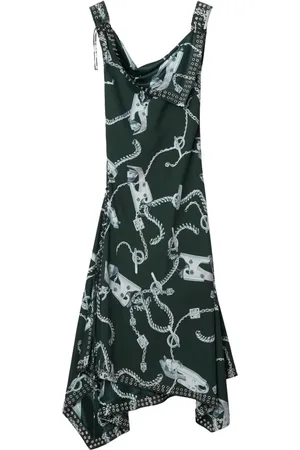 Burberry Knight Hardware-print dress
