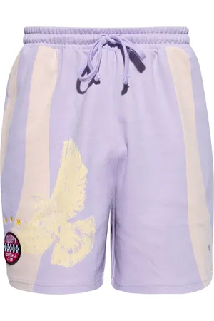 PUMA X KidSuper eagle-print track shorts