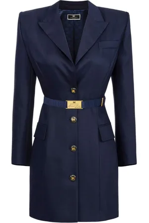 Elisabetta Franchi Belted coat dress