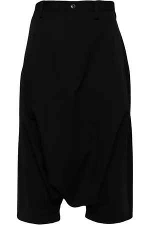YOHJI YAMAMOTO Drop-crotch wool trousers