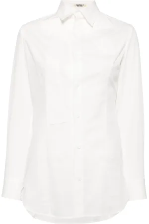 YOHJI YAMAMOTO Bow-detail cotton shirt