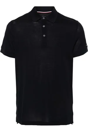 Tommy Hilfiger Logo-embroidered piqué polo shirt