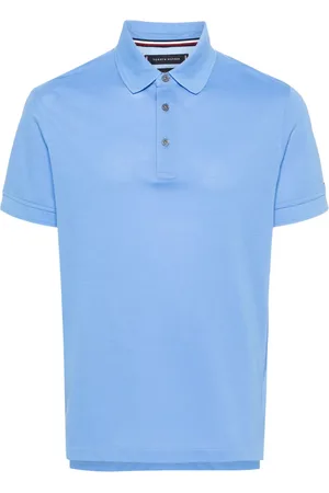 Tommy Hilfiger Logo-embroidered piqué polo shirt