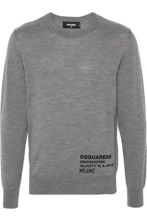 Dsquared2 Logo-print wool jumper