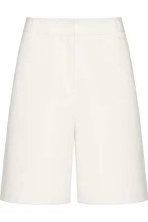 VALENTINO GARAVANI Vlogo silk shorts