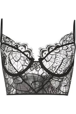 Kiki de Montparnasse Coquette lace longline bra
