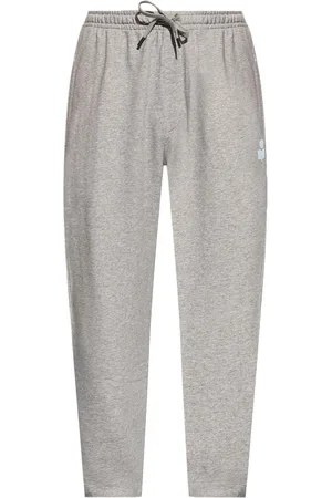 Isabel Marant Logo-appliqué cotton track pants