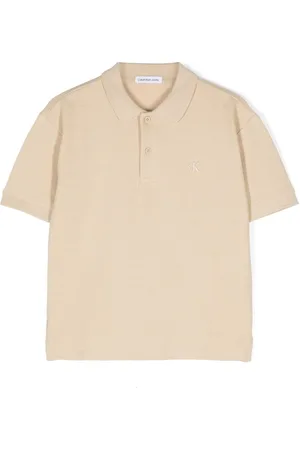 Calvin Klein Embroidered-logo polo shirt
