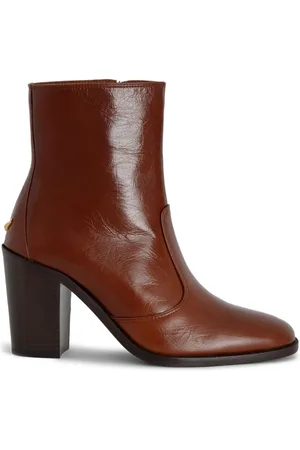 Zadig & Voltaire Preiser 85mm leather ankle boots