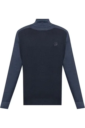 Etro Pegaso-embroidered wool jumper