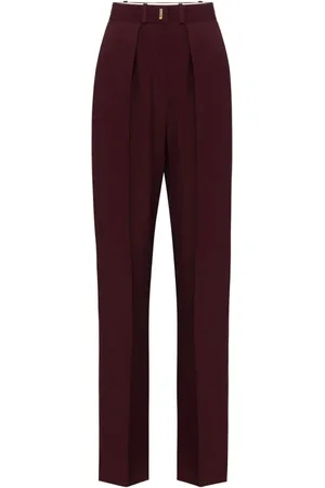 Elisabetta Franchi Stripe-detailing straight-leg trousers