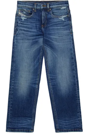 Diesel Mid-rise slim-fit jeans