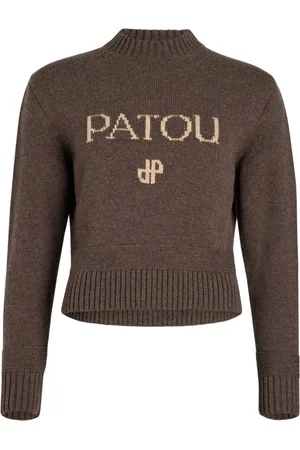 Patou Logo-embroidered sweater