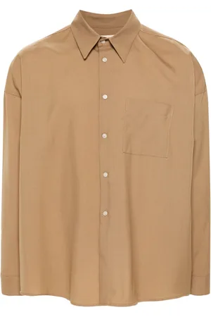 Marni Classic-collar virgin wool shirt
