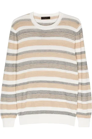 MOORER Elmer-RHA striped jumper